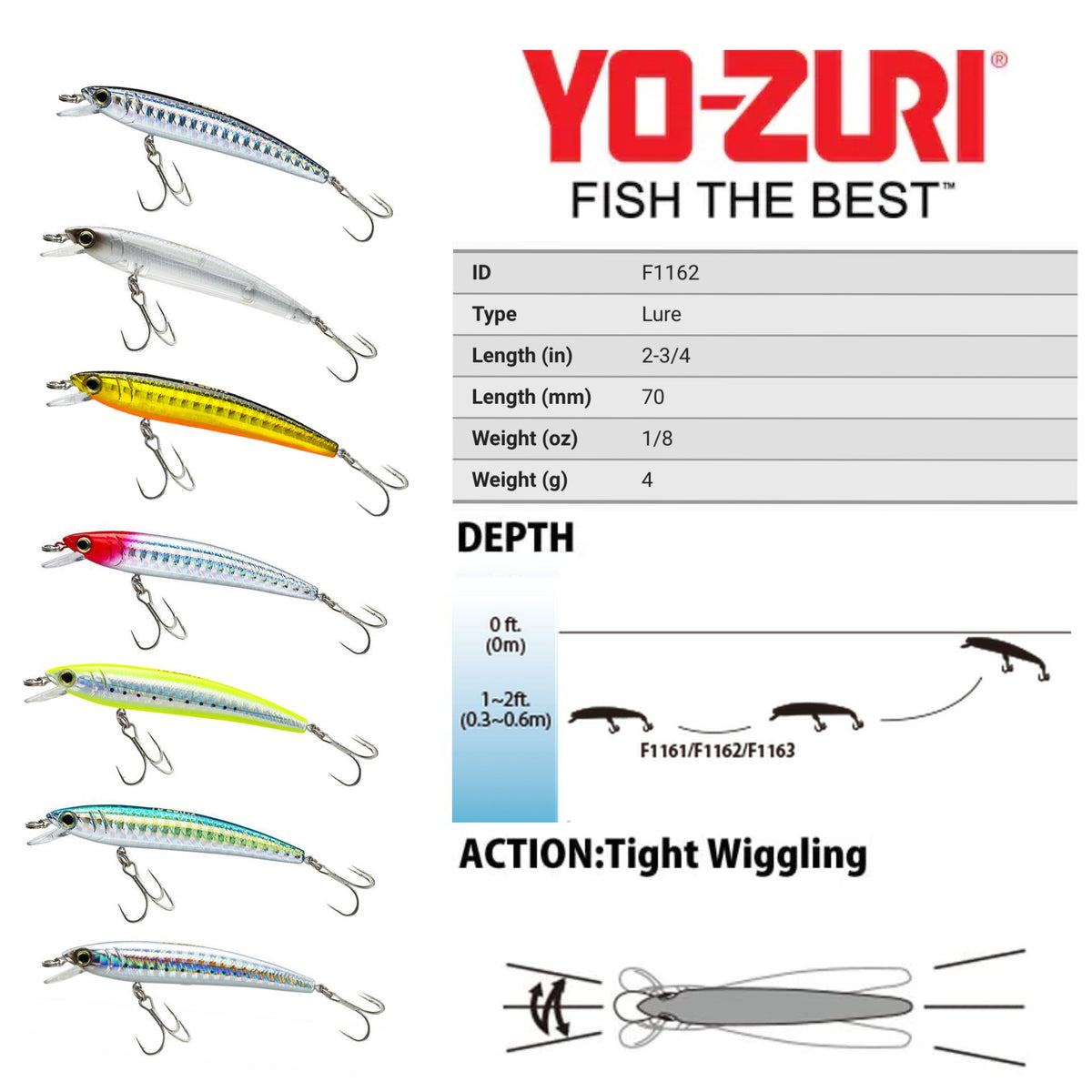 Yo-Zuri Pins Minnow 2.75” Floating – Rebel Fishing Alliance