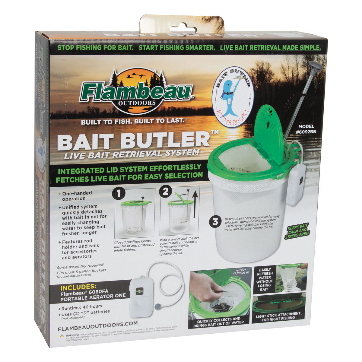 Bait Butler and RFA Rope Handle Bucket combo – Rebel Fishing