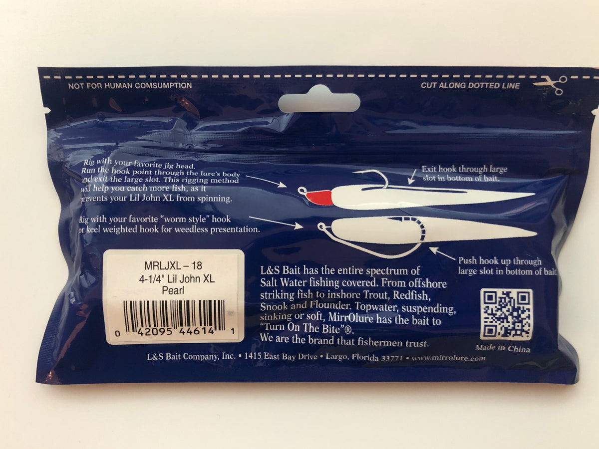 big john fishing lures Mirrolure Lil John XL