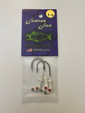 Double barbed Jammer Jig Jigheads
