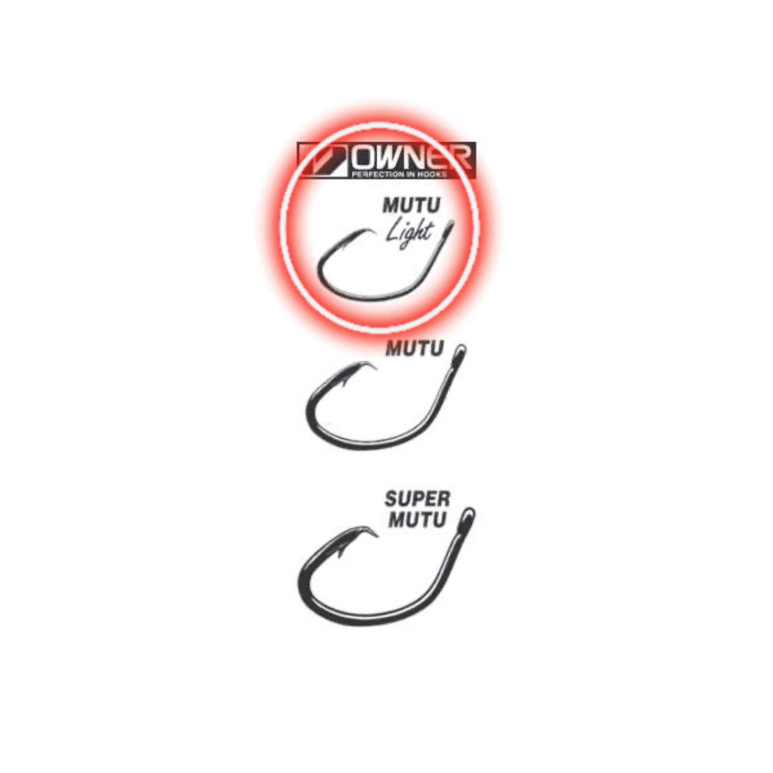 Owner Mutu Light Circle Hook Size 2 (8 Pack) – Trails & Tackle
