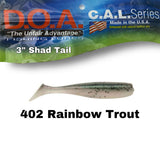D.O.A. 3” C.A.L. Shad Tail