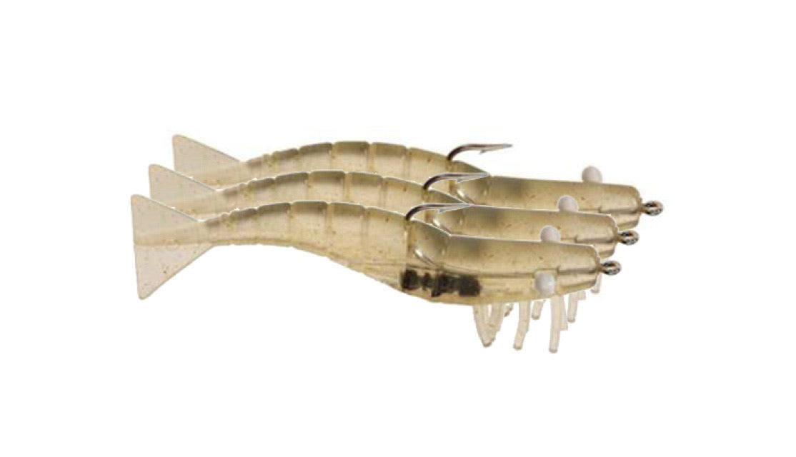 D.O.A™ Rigged Shrimp 3 Packs – Rebel Fishing Alliance