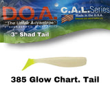 D.O.A. 3” C.A.L. Shad Tail
