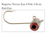 D.O.A. Regular TerrorEyz (Red) Extra Heads 4 pack