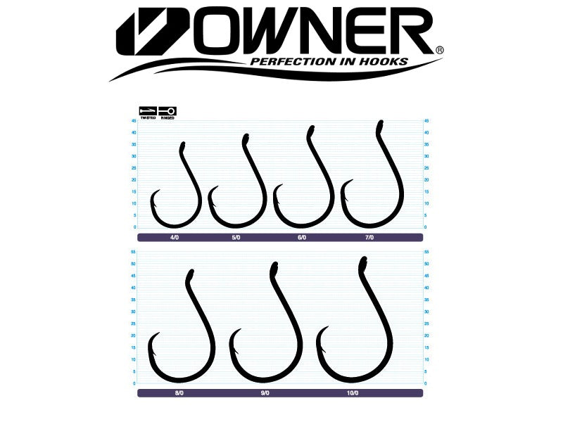 Owner SSW CIRCLE HOOK #8/0 [CIRC-H-5178-181(PHILIPPINS)] - $8.99 CAD :  PECHE SUD, Saltwater fishing tackles, jigging lures, reels, rods