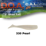 D.O.A. 3” C.A.L. Shad Tail