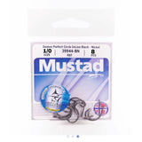 Mustad® Demon Perfect Circle Inline (Tournament Legal) hooks.