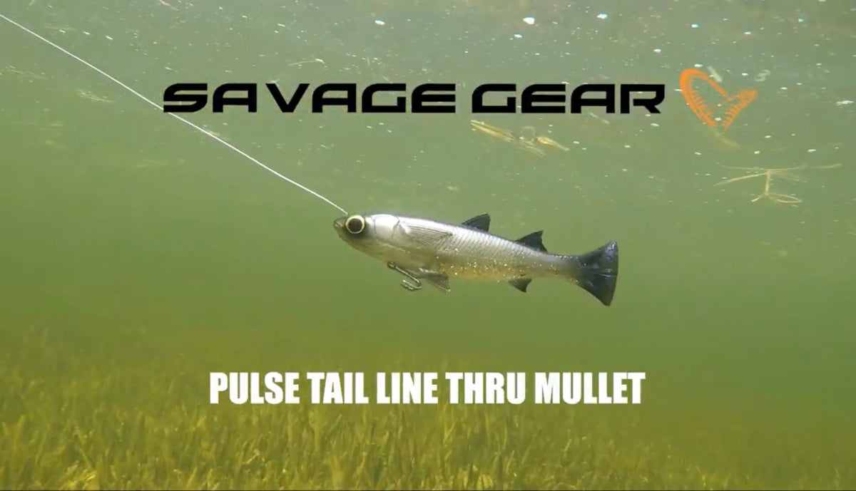 Savage Gear Pulse Tail Mullet Line Thru (LT) – Rebel Fishing Alliance