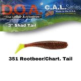 D.O.A. 3” C.A.L. Shad Tail