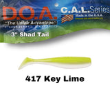 D.O.A. 3” C.A.L. Shad Tail