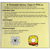 Throwable Device (Type IV PFD)