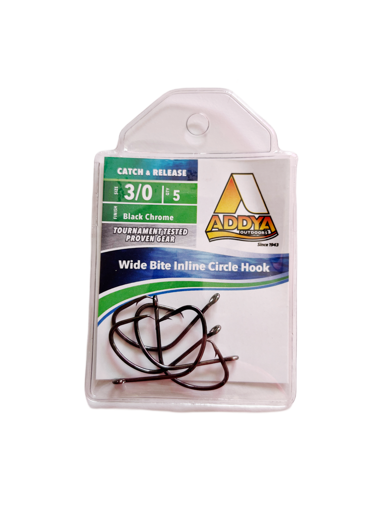 catch and release fishing circle hooks Wide-Bite™️ Inline Circle Hooks – Rebel Fishing Alliance