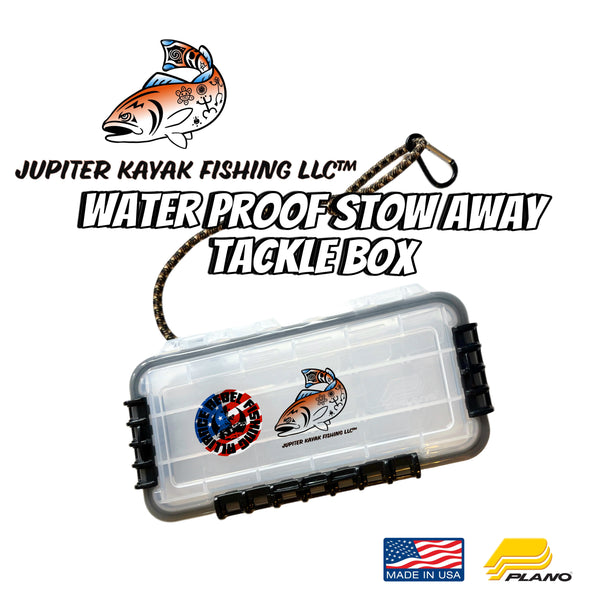 good tackle box for kayak Jupiter Kayak Fishing LLC Stow Away Tackle Box – Rebel Fishing Alliance