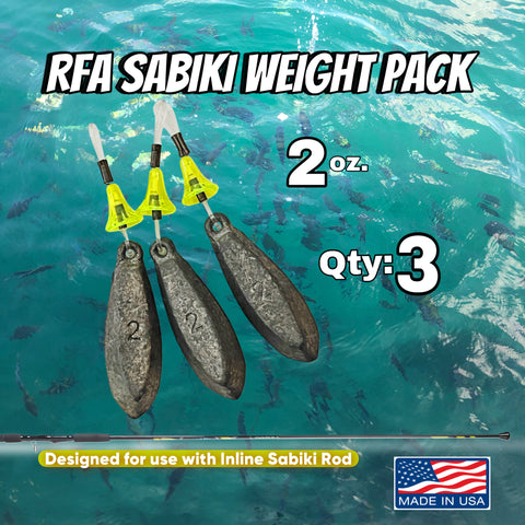 RFA Sabiki Weight Pack