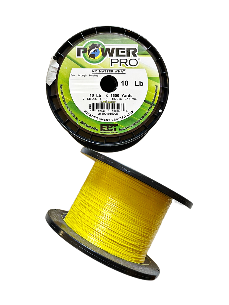 Power Pro Spectra Braided Fishing Line 65lb 150yd/Vermillion - Andy Thornal  Company