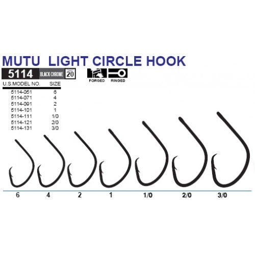 Owner MUTU Light Circle Hooks – Rebel Fishing Alliance