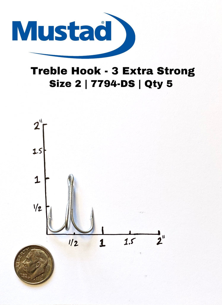 Treble Hook - 3X Strong