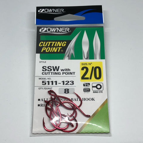 Owner® all purpose bait hook - SSW w/cutting point