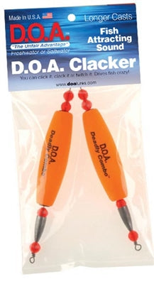 clacker fishing lure D.O.A. Clacker 2 pack – Rebel Fishing Alliance