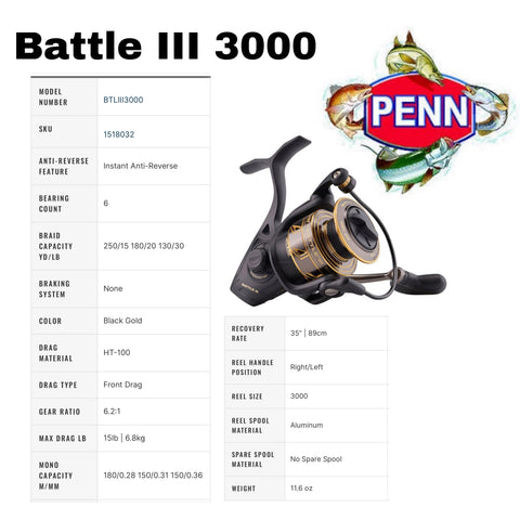 Saltwater Spinning Best Size Spinning Reel For Inshore Fishing Penn Spinning Reel Battle III 6000 Mondocat Saltwater Spinning Best Size Spinning Reel For Inshore Fishing Penn Spinning Reel Battle III 6000 Mondocat