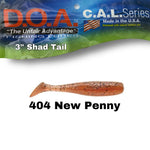 D.O.A. 3” C.A.L. Shad Tail