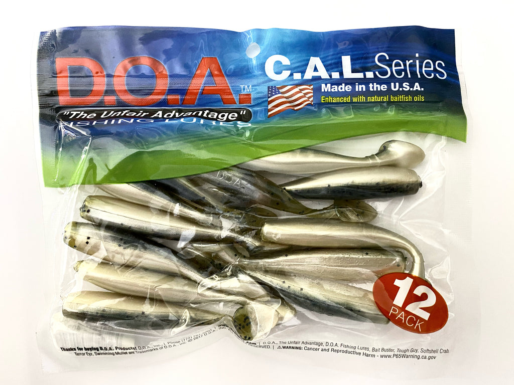 D.O.A. 3” C.A.L. Shad Tail – Rebel Fishing Alliance