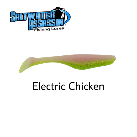chicken of the sea fishing lures Saltwater Assassin 4” Sea Shad Paddletail – Rebel Fishing Alliance