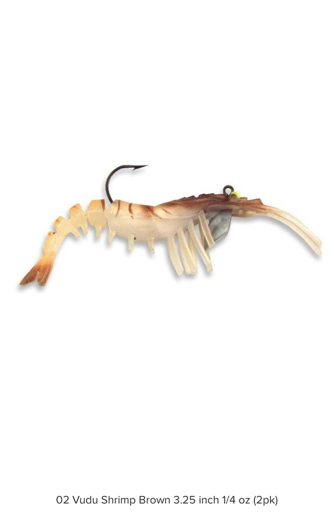 Vudu Shrimp rigged 2 pack – Rebel Fishing Alliance