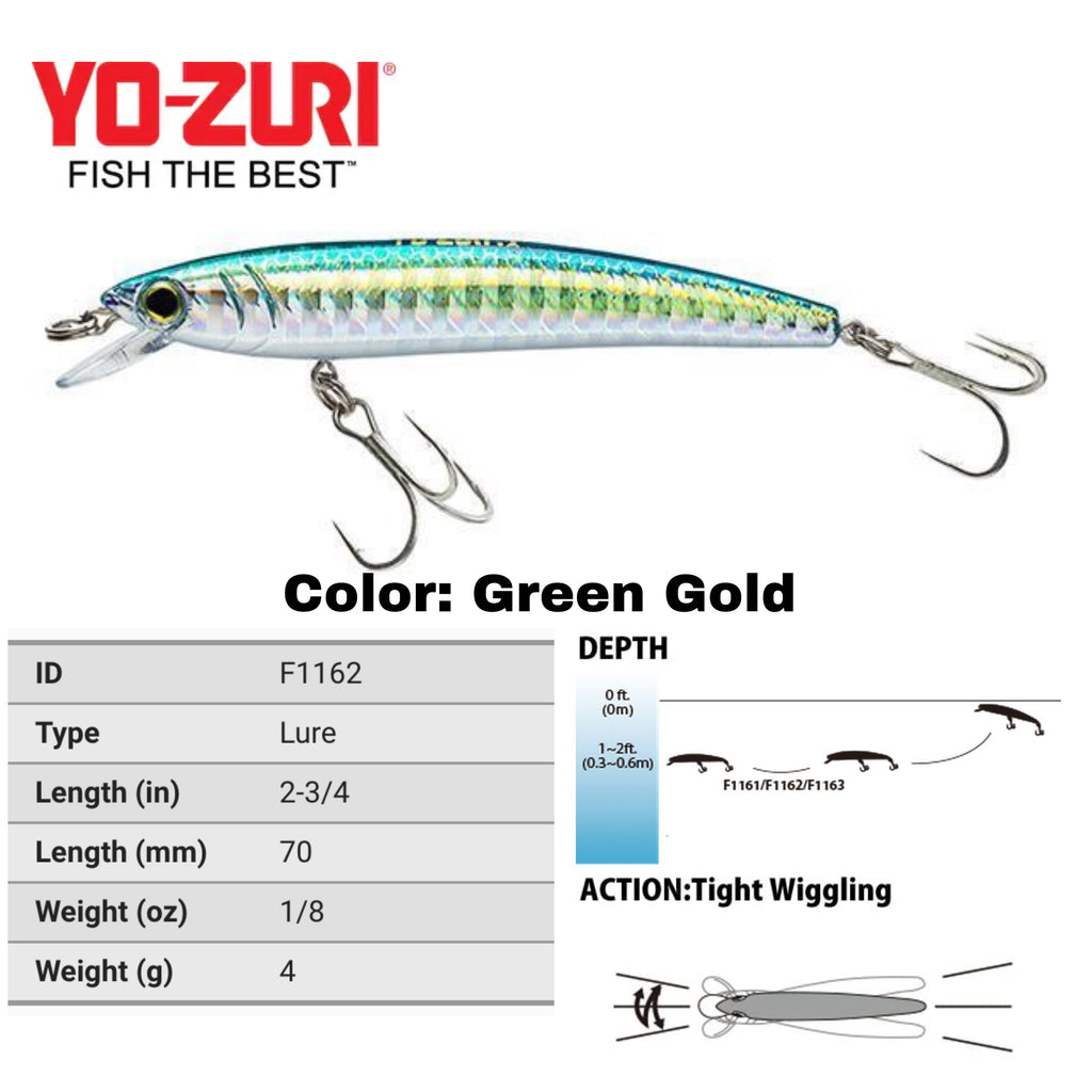 Yo-Zuri Pins Minnow 2.75” Floating – Rebel Fishing Alliance