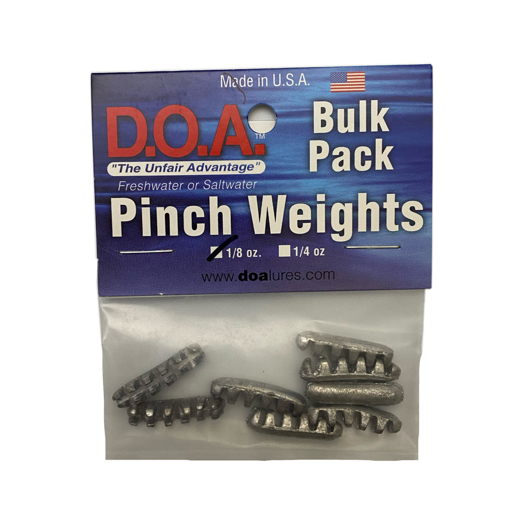 D.O.A. Lures Pinch Weight – Rebel Fishing Alliance