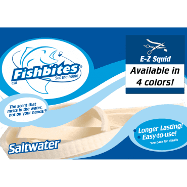 Fishbites EZ Squid Long Lasting Formula