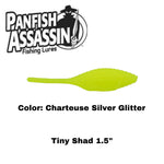 1.5” Tiny Shad and 2” Tiny Shad Pro 15 count soft baits