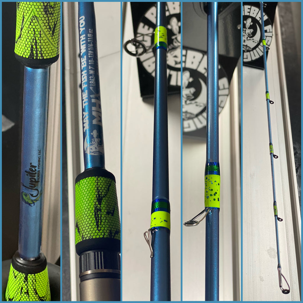 Jupiter Kayak Fishing Custom Inshore Rod – Rebel Fishing Alliance