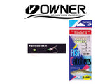 Owner® Rainbow Fish Skin 6 Hook Sabiki rig