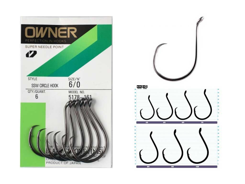 Owner® 5178 SSW Up-eye circle hooks – Rebel Fishing Alliance